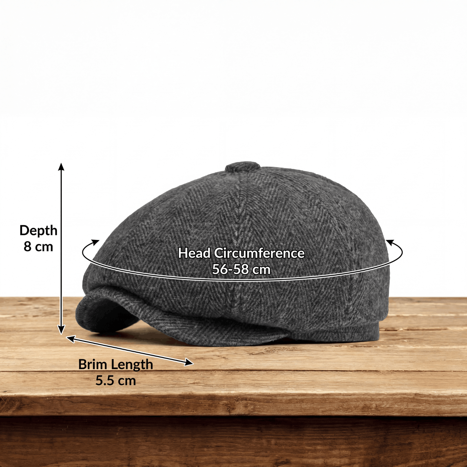 Herringbone Earflap Cap