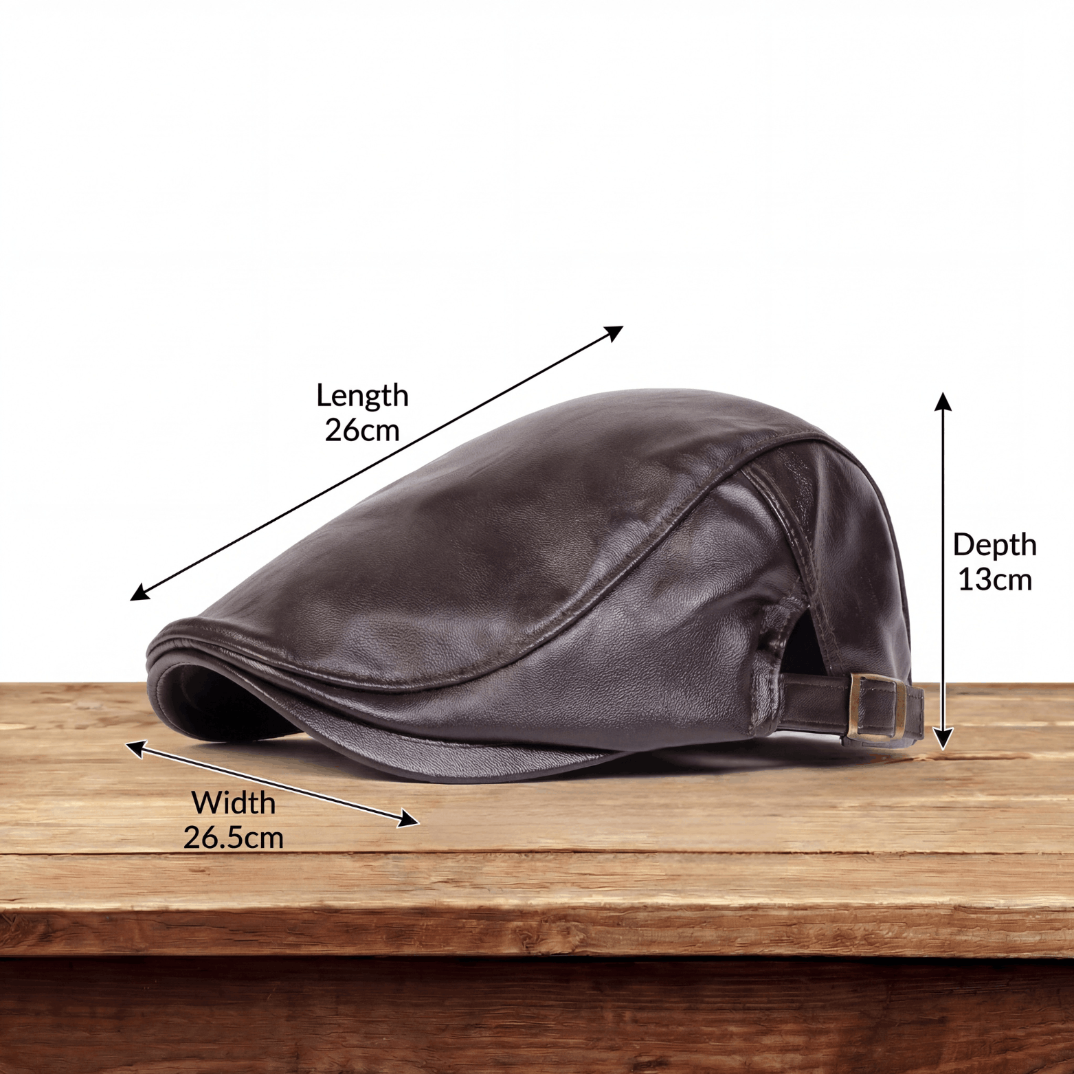 Leather Driver Cap