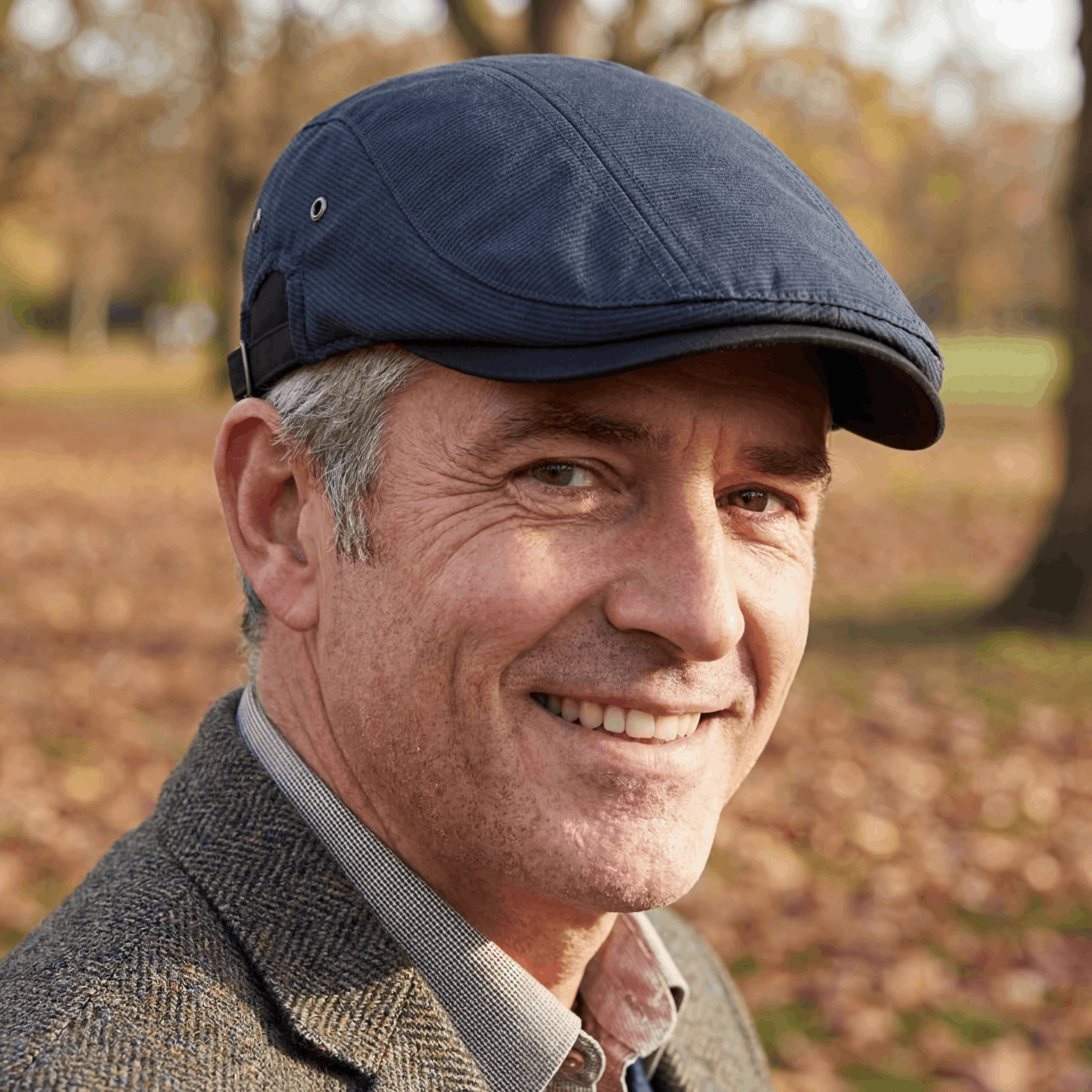 Pinstripe Cotton Cap