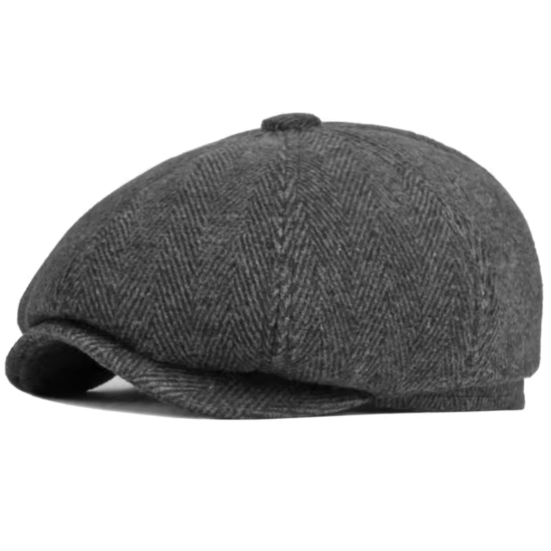 Herringbone Earflap Cap