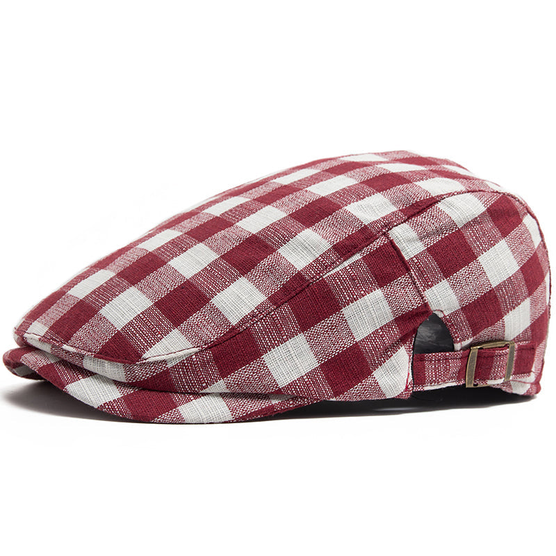 Vichy Check Cap
